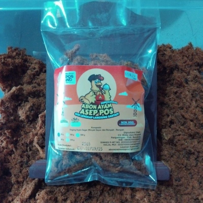 

Abon Ayam Asep Pos 50g