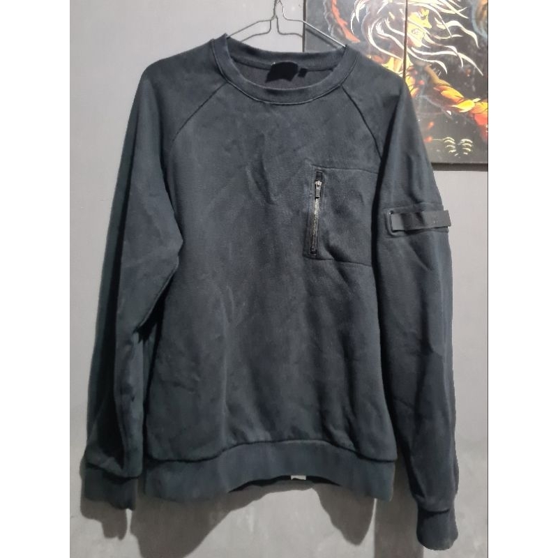 crewneck national geographic patch second,crewneck national geographic patch preloved