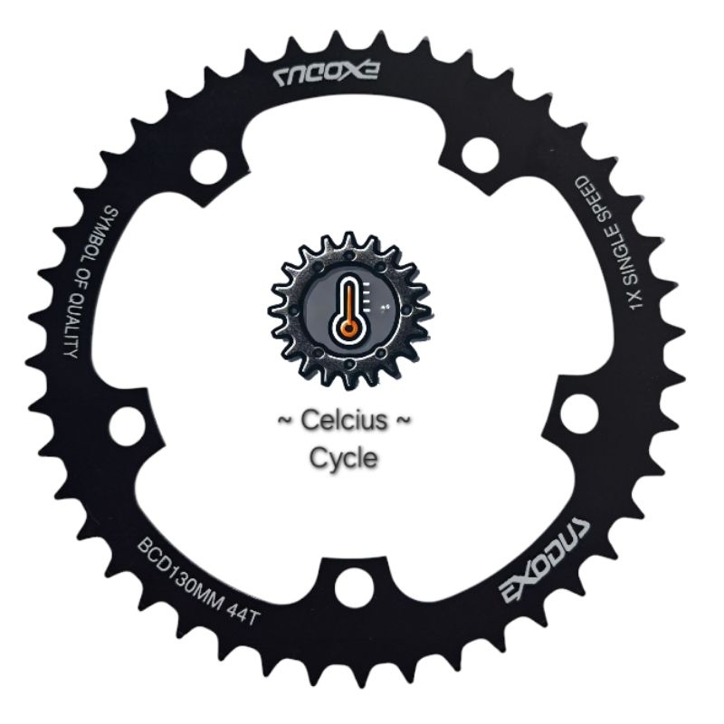 Chainring Exodus BCD130MM 44T Sepeda BMX Lubang 5