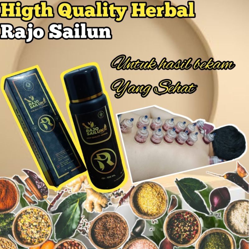 

10 BOTOL Higth Quality Herbal Rajo Sailun