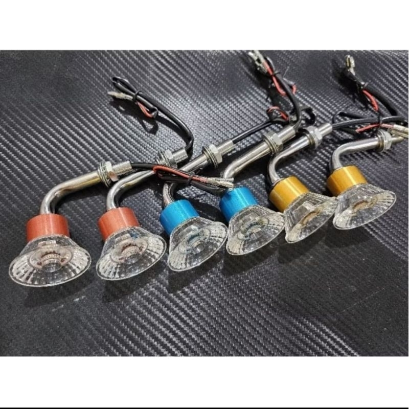 lampu sen sein LED variasi universal motor ada 3 warna