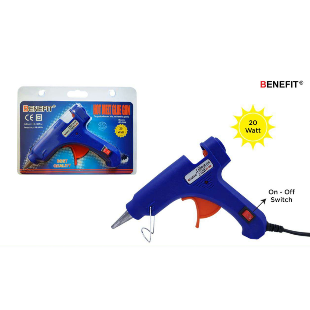 

Lem Tembak Glue Gun GG-20W BENEFIT