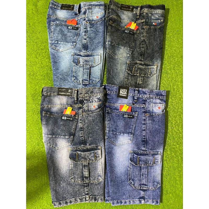 H.U fashion_Celana Cargo Pria / Celana Jeans Cargo / Celana Cargo Jeans / Celana Pendek Cargo / Cela