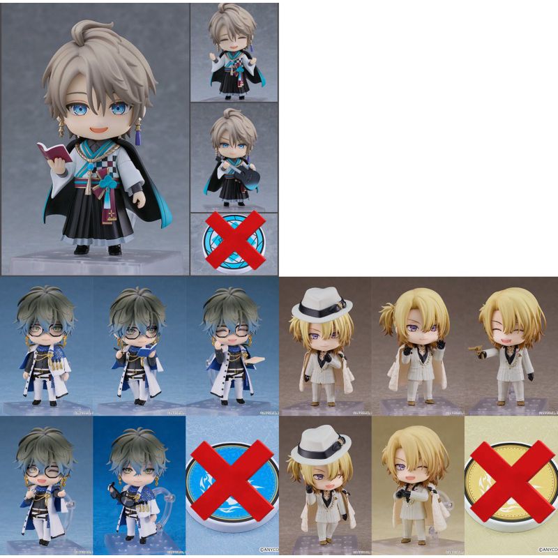 READY STOCK Nendoroid Ike Eveland, Luca Kaneshiro & Kaida Haru NIJISANJI JP EN