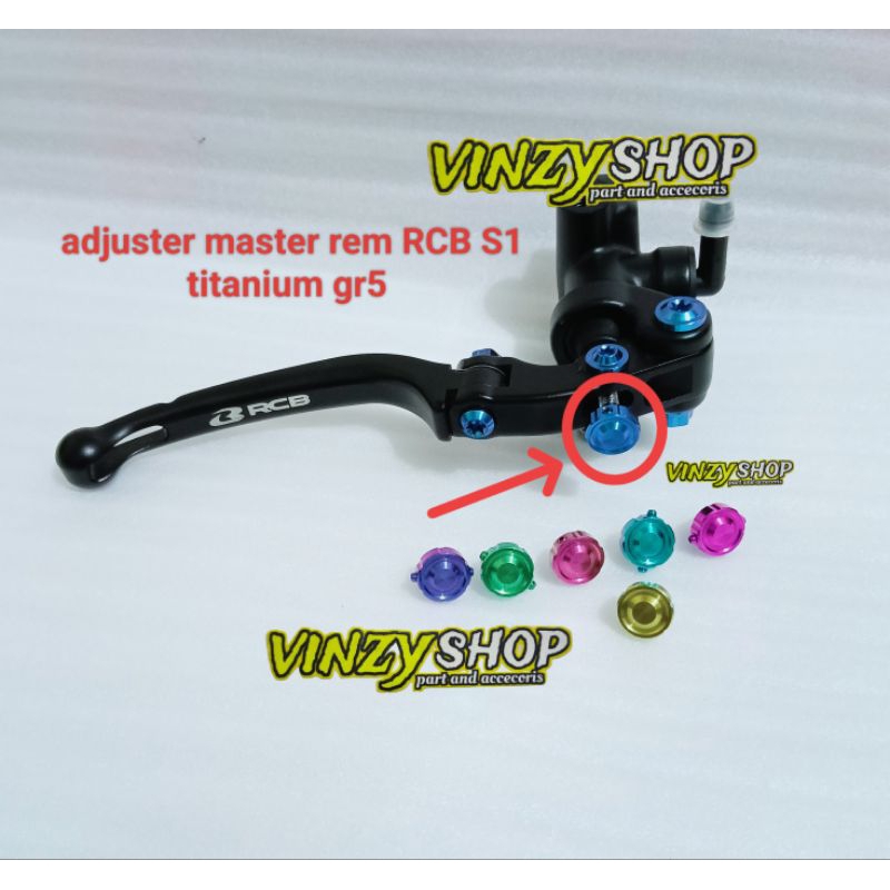 adjuster RCB S1 titanium gr5