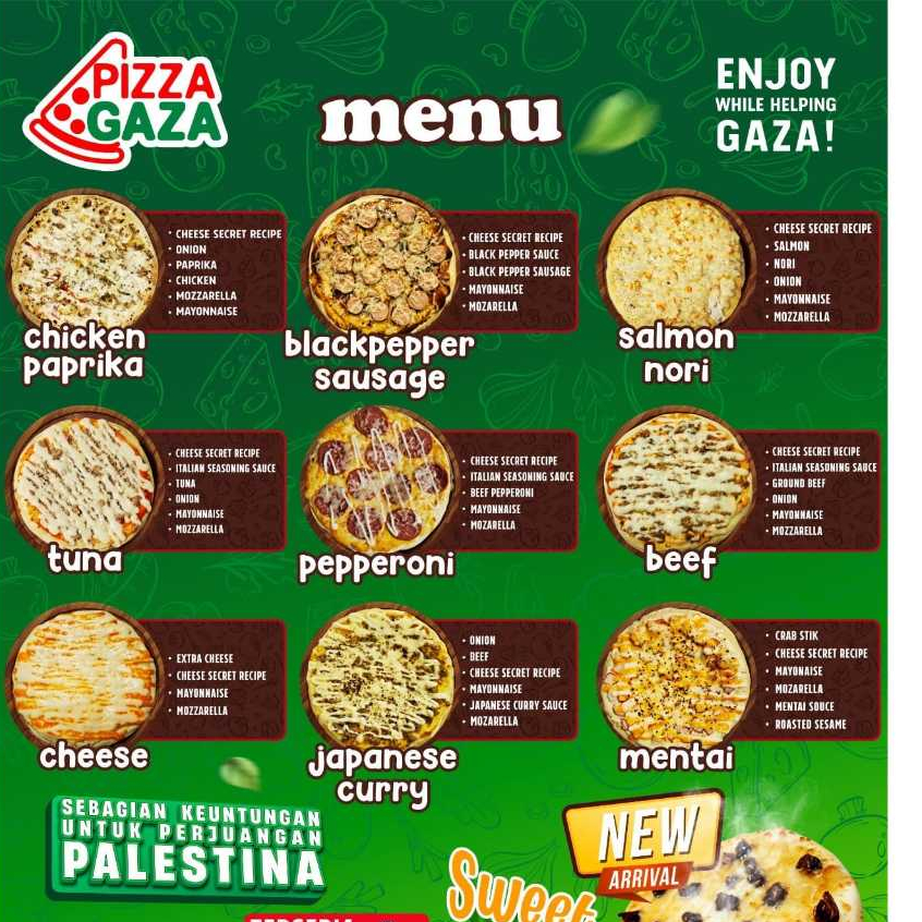 

Pizza Gaza Frozen Homemade Pizza / Pizza Gaza Piza Halal Enak Savoury Gurih Series