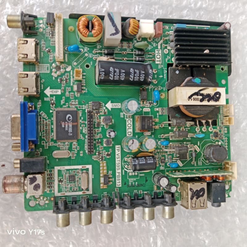 MB MOBO MAINBOARD MESIN TV AKARI LE-40D88 NORMAL TESTED