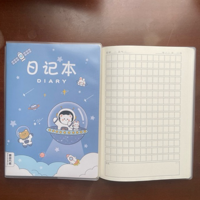 

Buku Tulis Mandarin Jepang Korea Kotak Polos