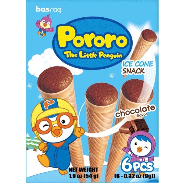 

PORORO Ice Cone cokelat 54 gram