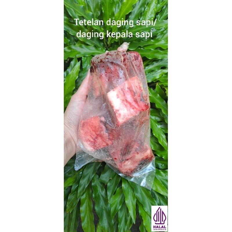 

Tetelan daging sapi/ daging kepala sapi termurah