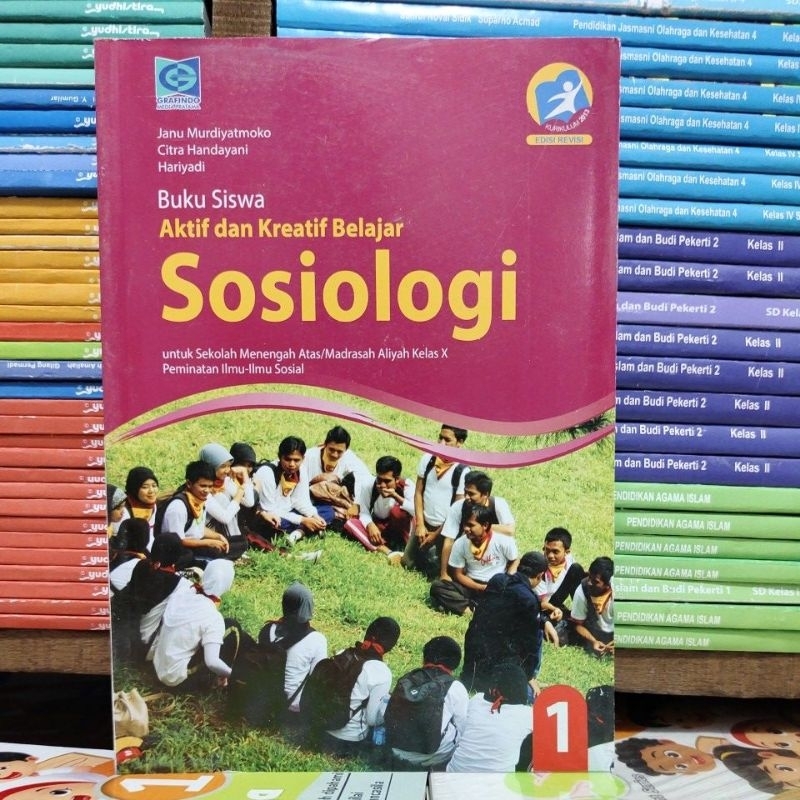 Buku siswa sosiologi kelas 10/1 SMA kurikulum 2013 edisi revisi