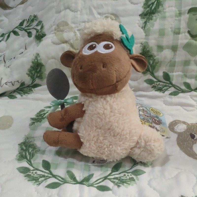 Boneka Shaun The Sheep Coklat Original