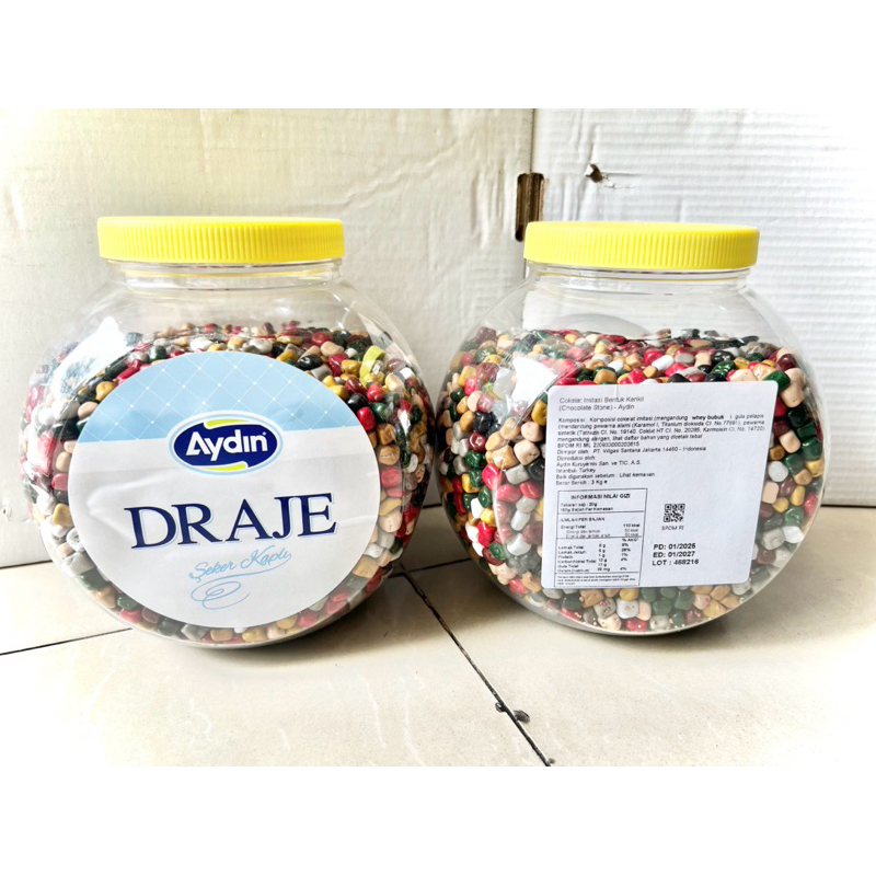 

Coklat Kerikil Krikil Cokelat Batu Aydin Draje Toples 3kg