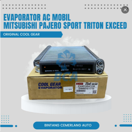 EVAPORATOR EVAP COOLING AC Mobil Depan Mitsubishi PAJERO Strada Triton ORIGINAL DENSO COOL GEAR
