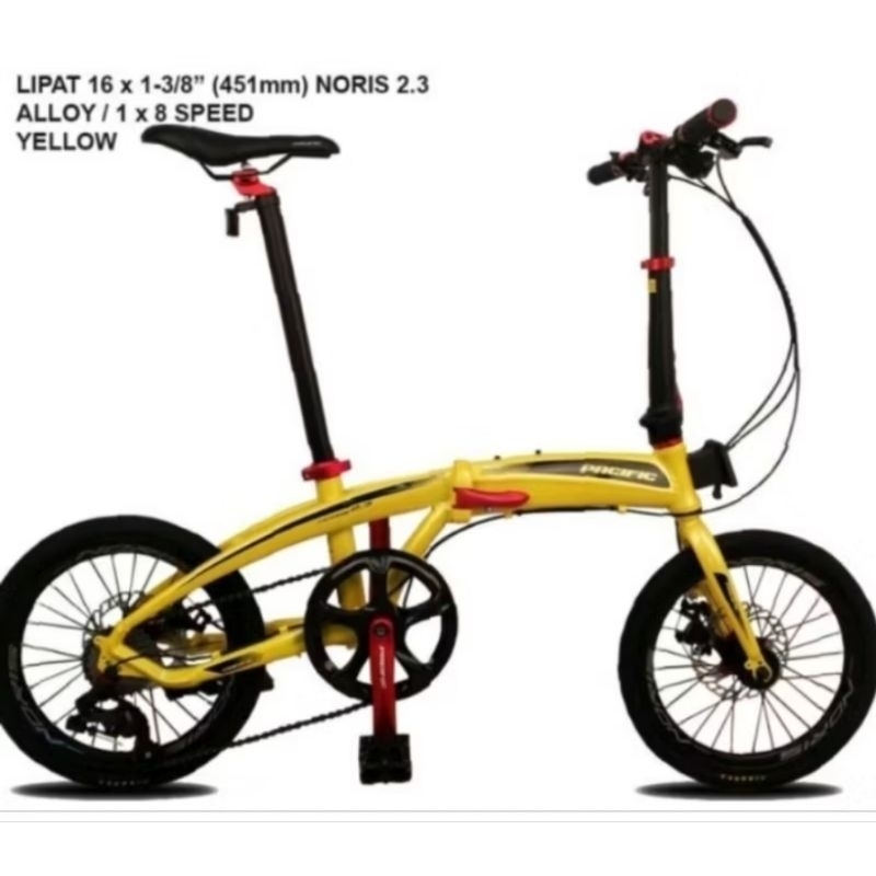 Sepeda Lipat 16 Pacific Noris 2.3