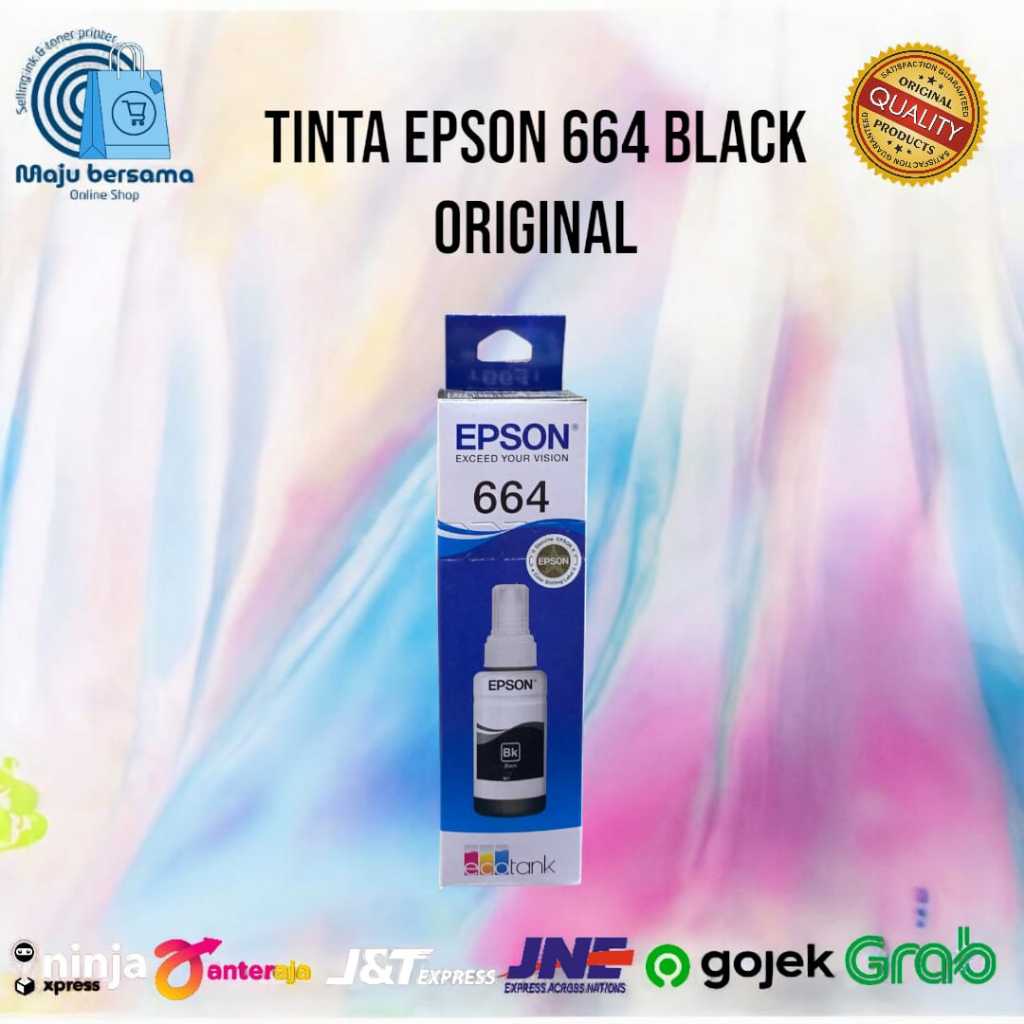 Tinta Epson 664 black original