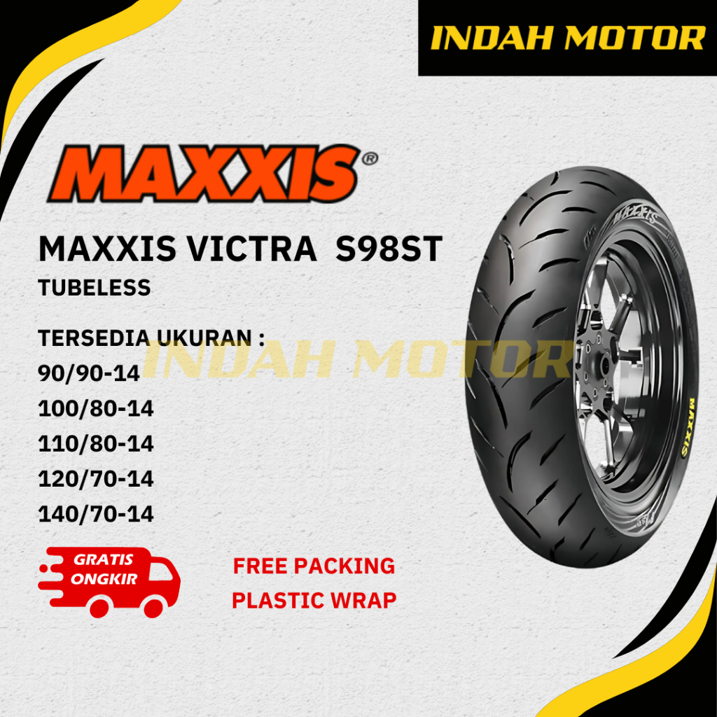 Ban Maxxis S98ST | Maxxis Victra Ring 14 | 90/90-14 | 100/80-14 | 110/80-14 | 120/70-14 | 140/70-14