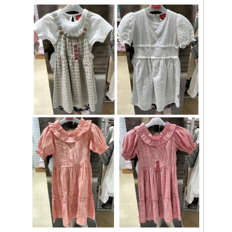 NEW ARRIVAL // dress overall anak perempuan COOL KIDS GIRL 4-12 tahun