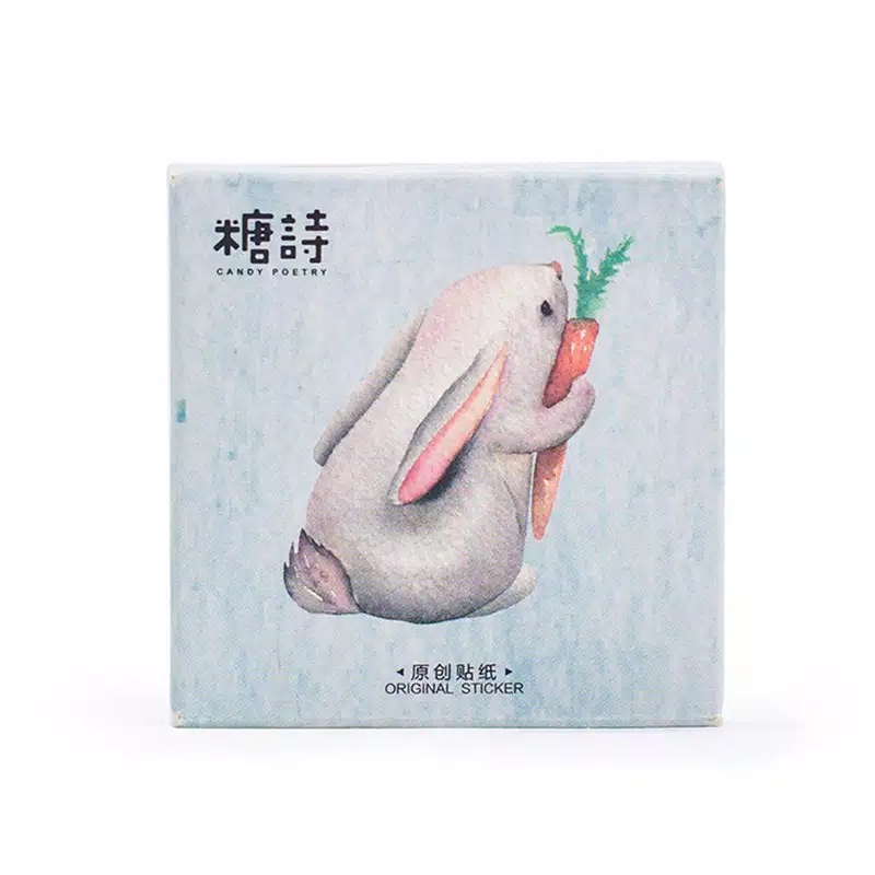 

45 PCS STICKER RABBIT FOREST ANIMAL