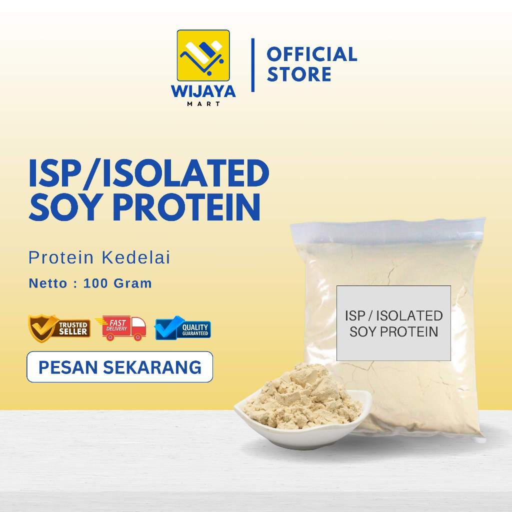 

ISP / Isolated Soy Protein / Pengenyal / Pengikat Lemak nugget, bakso 100 Gram