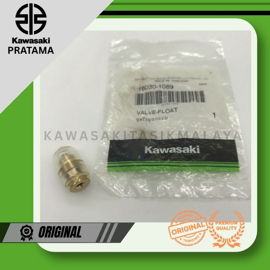 JARUM PELAMPUNG KARBURATOR VALVE FLOAT NINJA 150 RR NEW OLD ORIGINAL 16030-1089