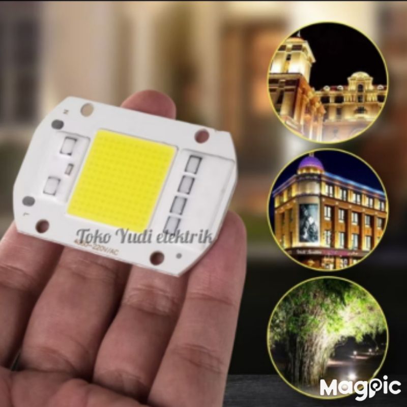 PCB LED AC sorot 50 watt