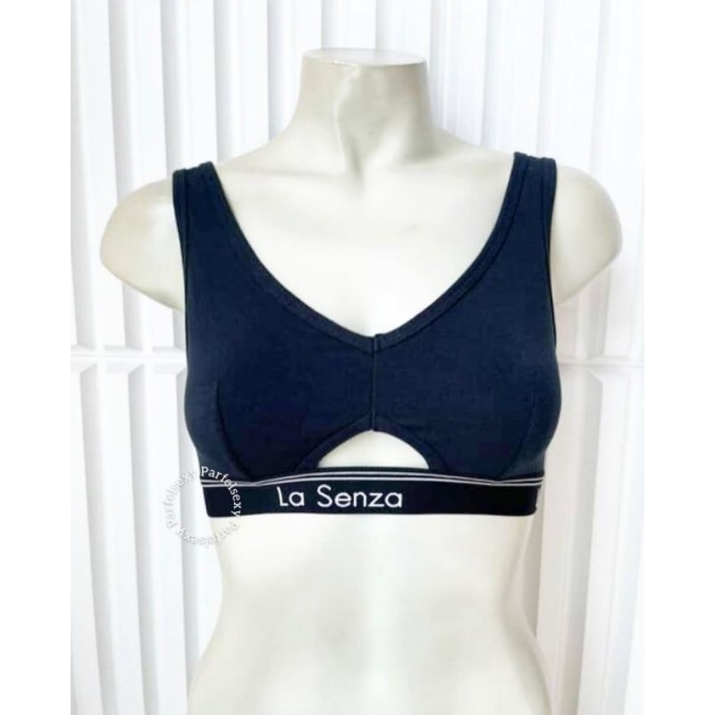 La Senza Seasonal Cotton Logo Bra No Push Up S 11188974