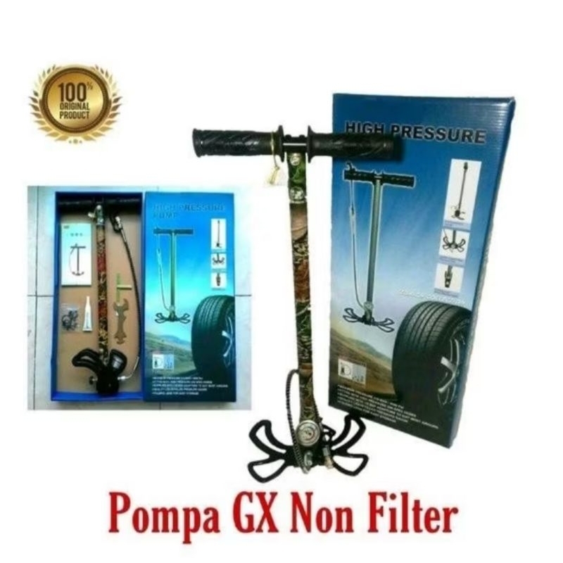 pompa pcp gx non filter camo manometer 6000psi