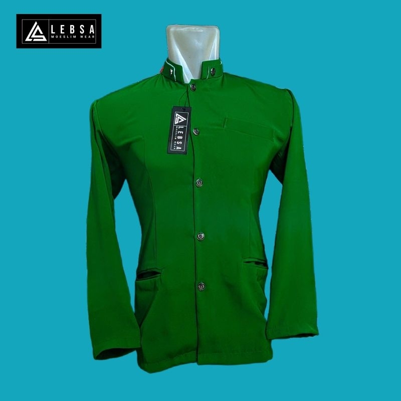 Jasko polos hijau NU Terbaik