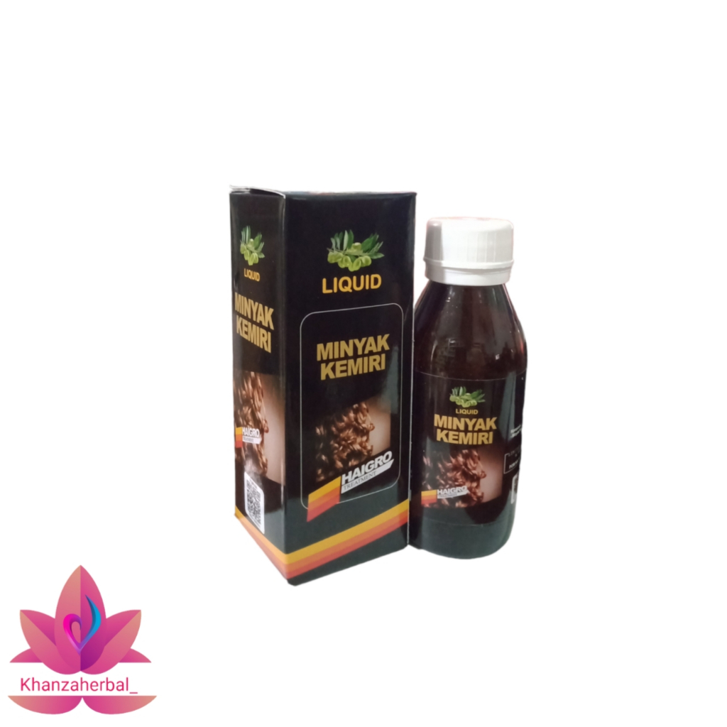 Minyak kemiri Liquid Haigro || Isi 100ml