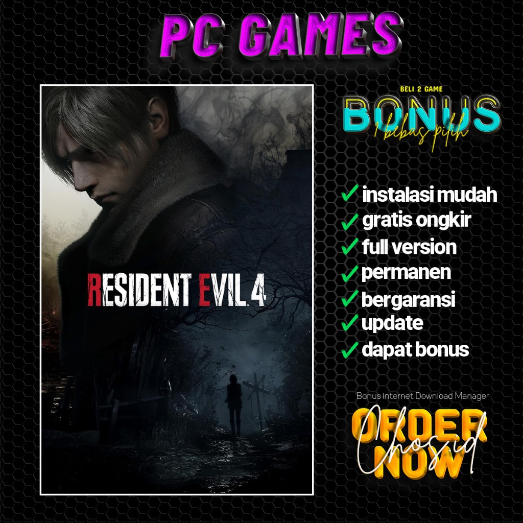 PROMO Resident Evil 4 Remake  | Game PC - Laptop