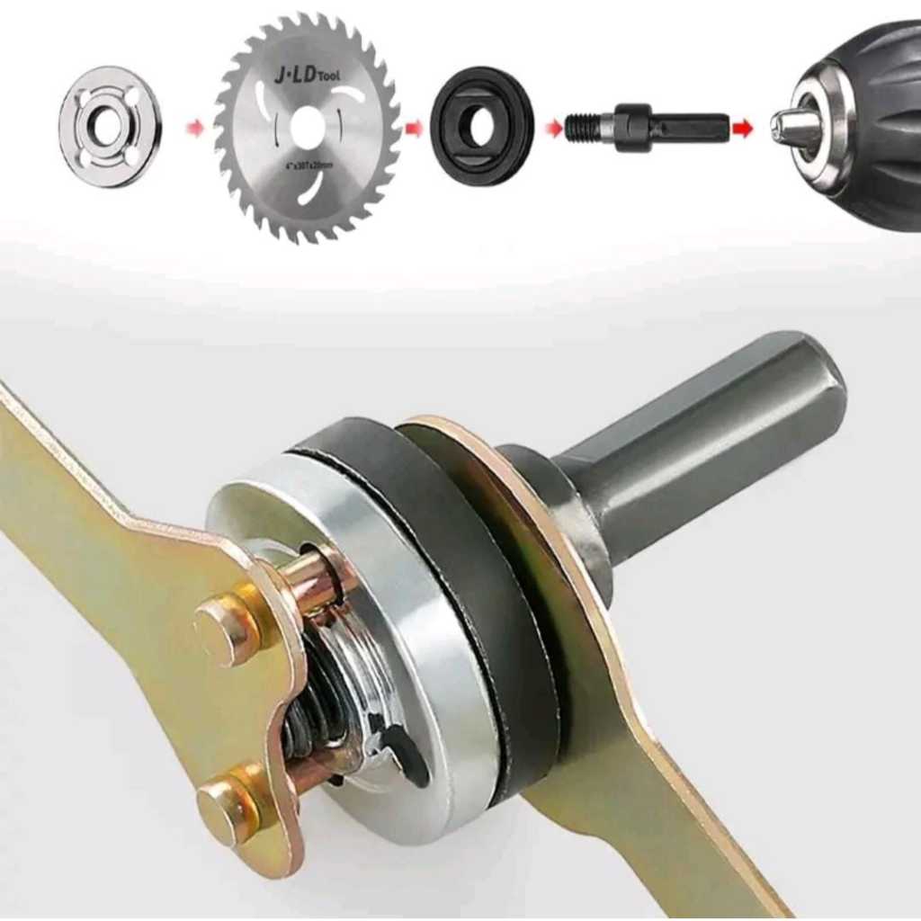 ADAPTOR BOR TO GERINDA alat untuk melakukan pemotongan gerinda menggunakan mesin Bor