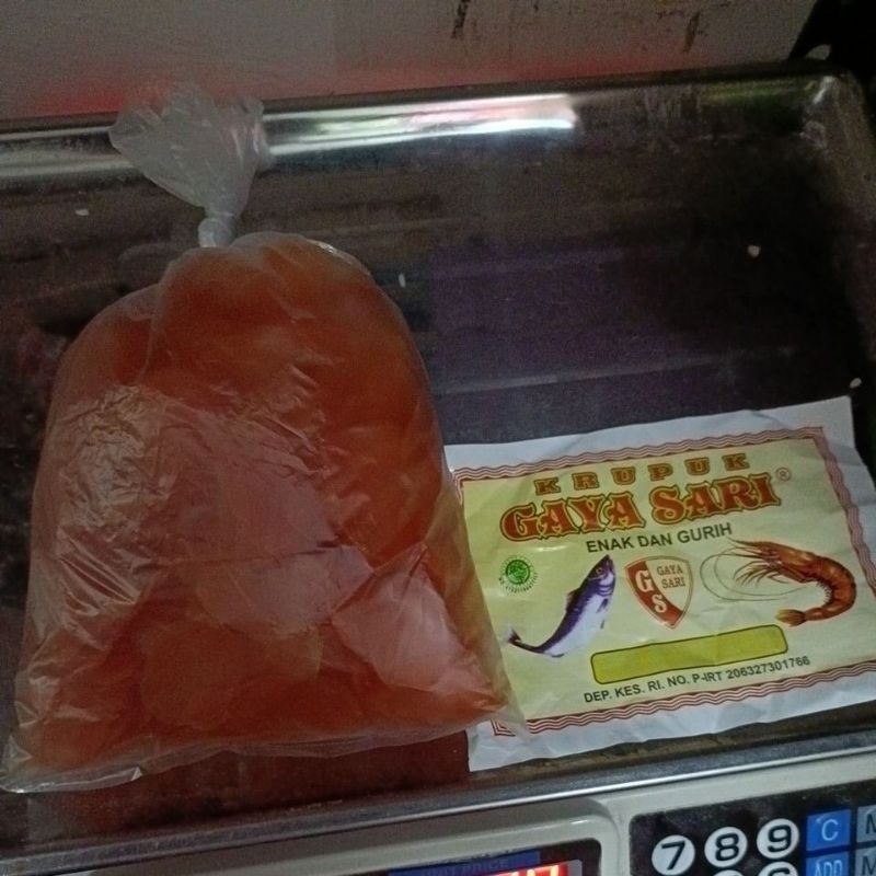 

kerupuk Oren gayasari