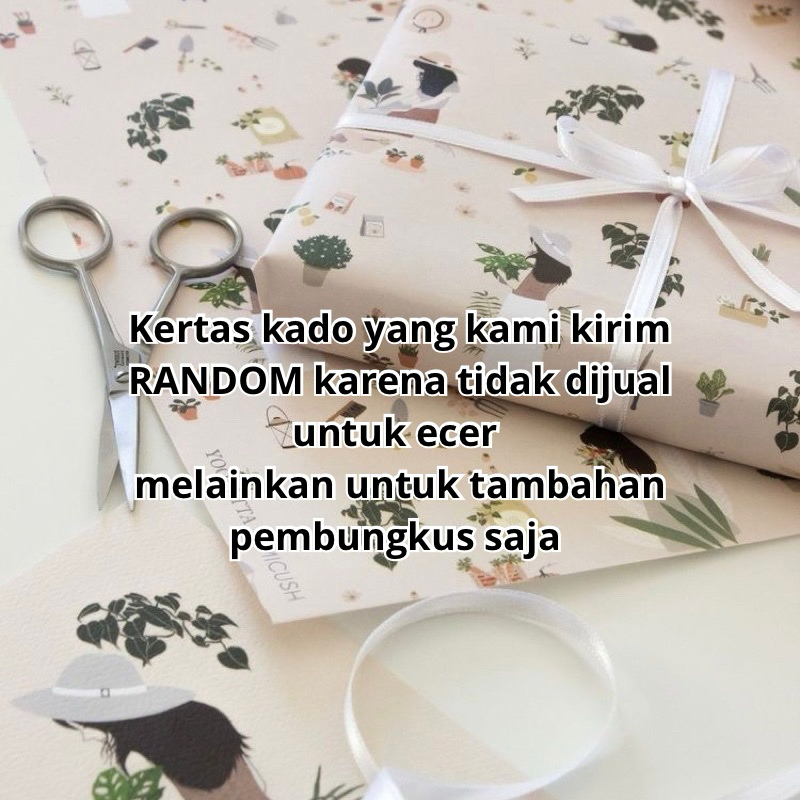 

[MILLI] KERTAS KADO TAMBAHAN/bungkus kado / kertas pembungkus paket