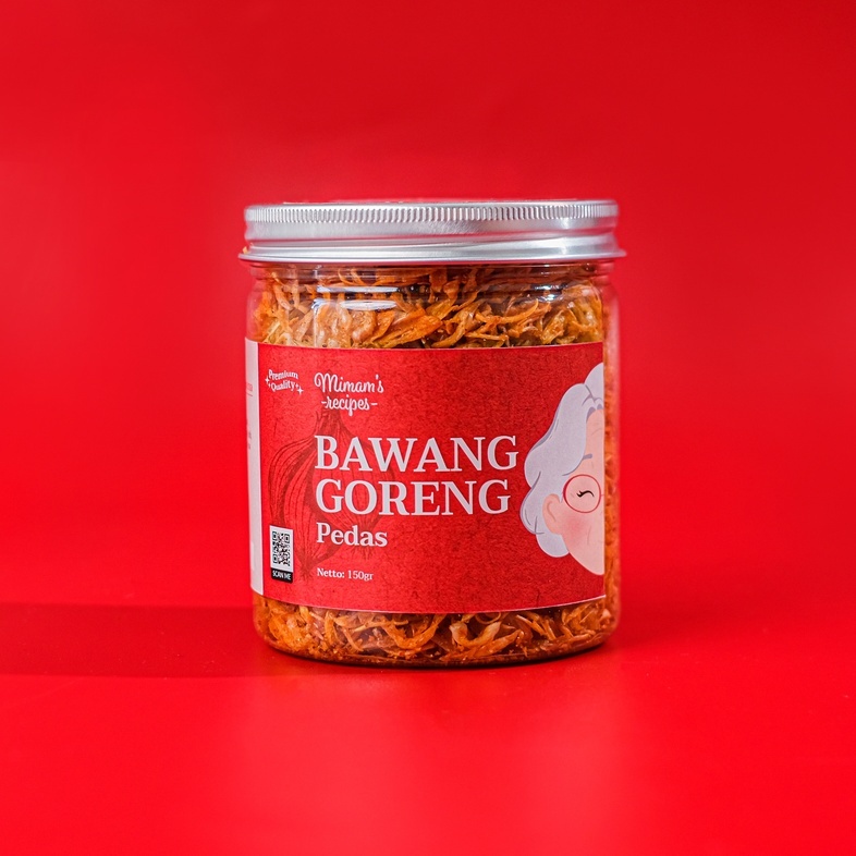 

Bawang Goreng Pedas Premium | Premium Spicy Fried Shallot | Bawang Sumenep Goreng Pedas | Bagor Pedas