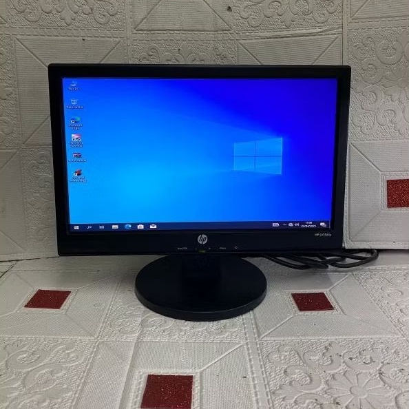 MONITOR HP 16 INCI LCD MULUS BERGARANSI FREE KABEL VGA DAN POWER