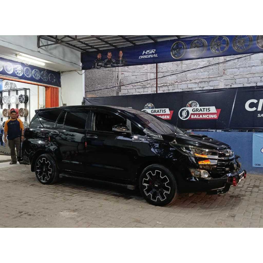 PAKET VELG PLUS BAN ACCELERA 225 50 R18 UNTUK MOBIL INOVA USE VELG HSR DOLASI RING 18