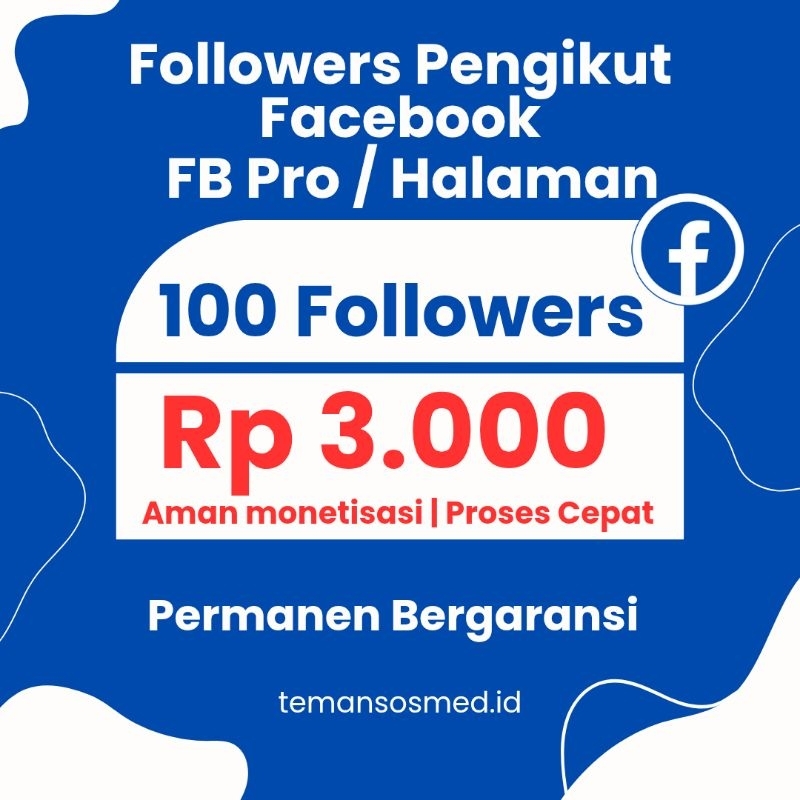 Followers FB Facebook Pro Page Halaman Follower Pengikut Followers FB Facebook Profil Pro Halaman Fa