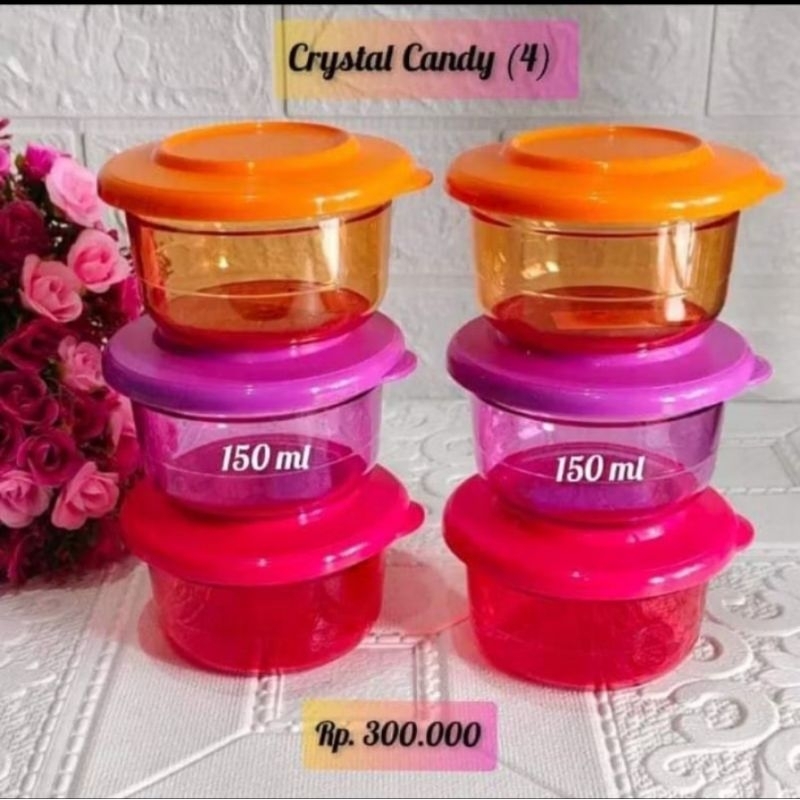 Crystal Candy Tupperware