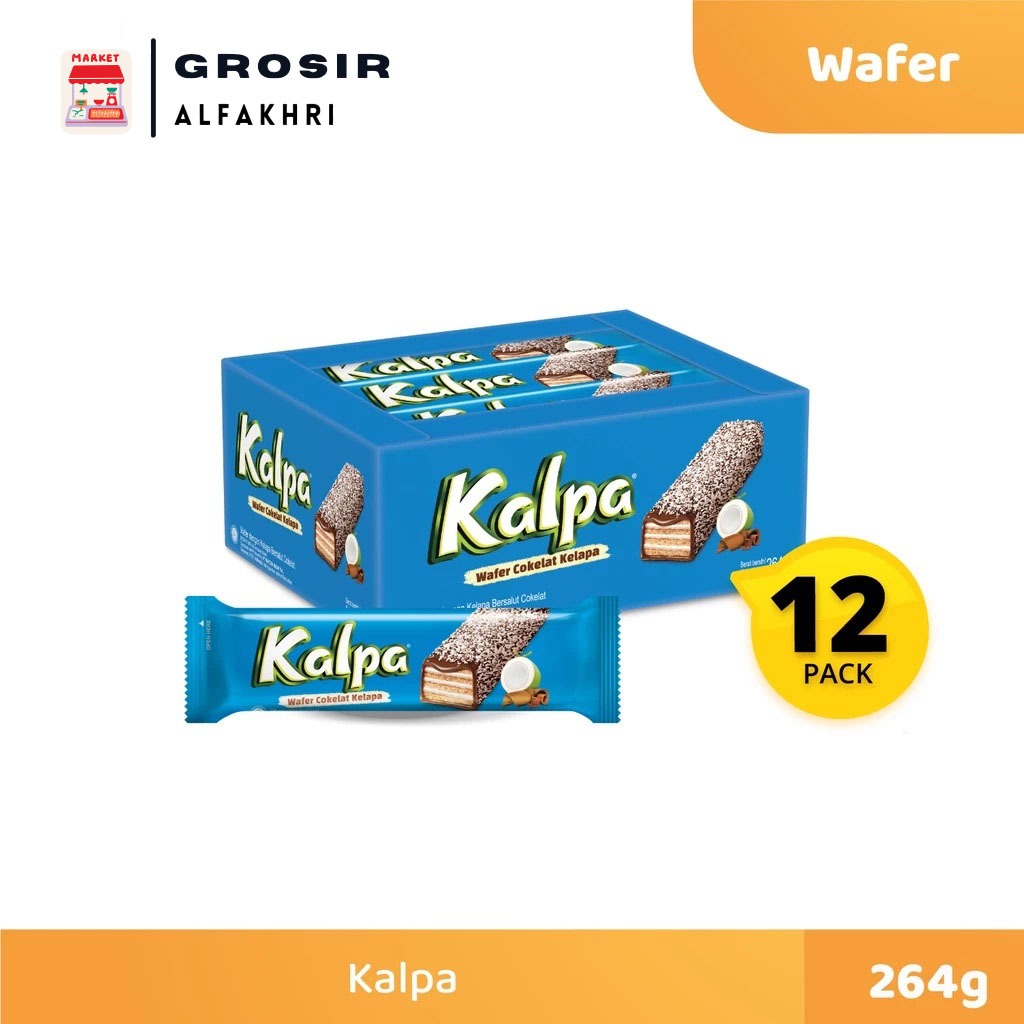 

KALPA WAFER COKELAT KELAPA BOX (ISI 12)