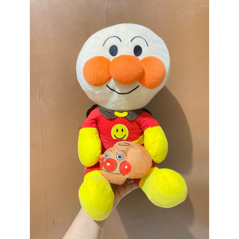 Boneka Karakter Anpanman Size 36cm Original / Boneka Anpanman / Boneka Anpanman Lucu