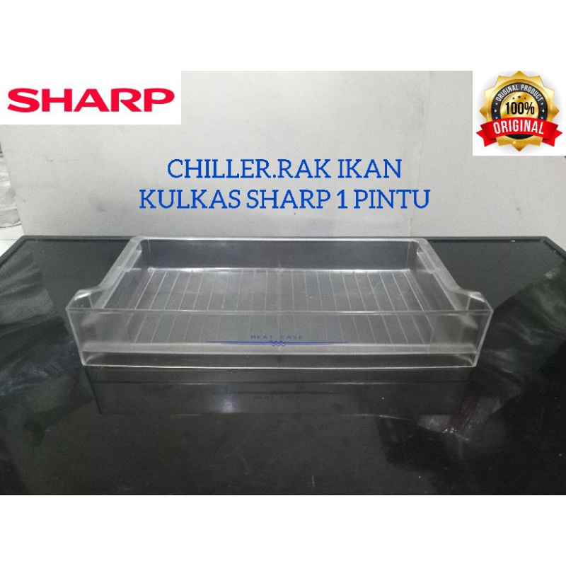 CHILLER.RAK IKAN/DAGING KULKAS SHARP 1 PINTU.SECOND ORIGINAL
