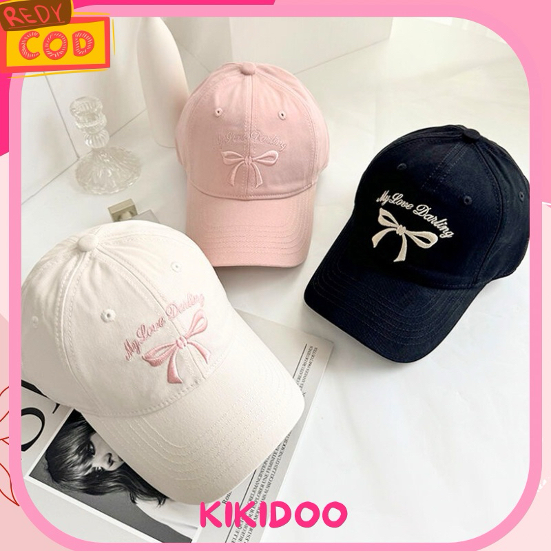 Kikidoo Topi Anak 2-8th Korea Style Topi Baseball Anak Cewek Cowok My Love