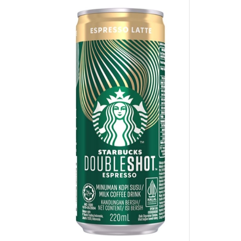 

Starbucks Doubleshot Minuman Kopi Espresso Latte Kaleng 220 ml siap minum