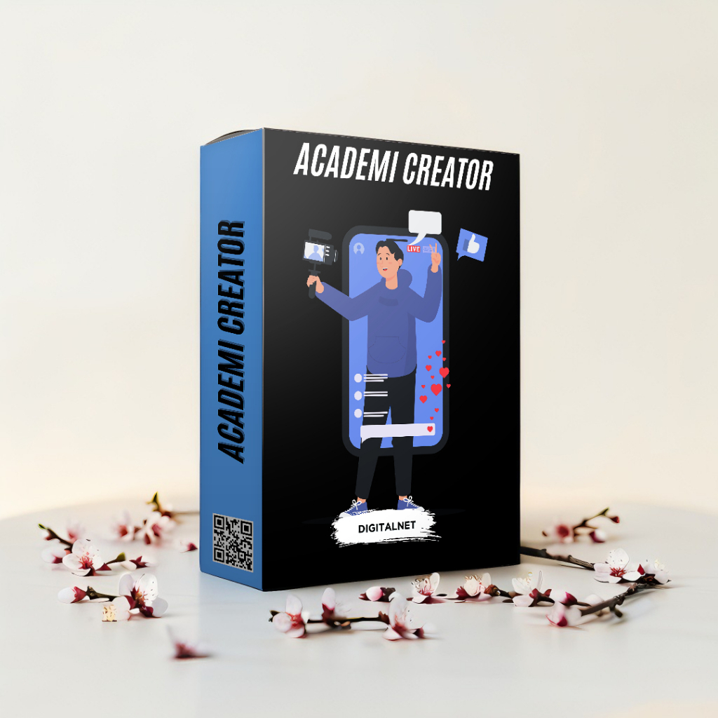 Akademi Creator : Raih 100k Followers Dalam 3 Bulan Tanpa Iklan - E-course Best Seller E-course Akad