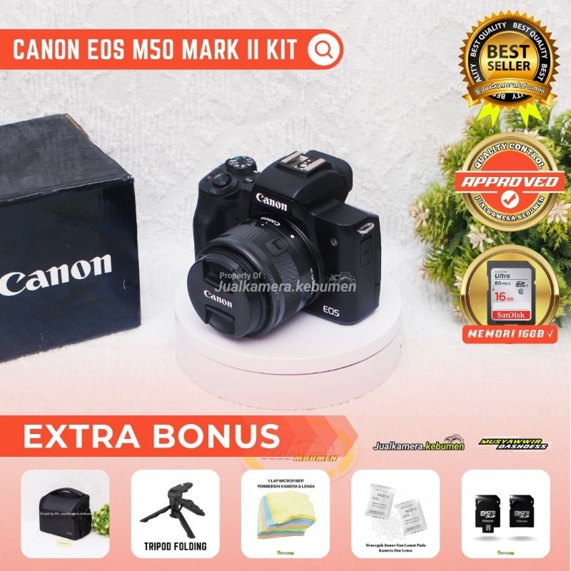CANON EOS M50 MARK II / CANON M50 MARK II / CANON EOS M50 II / CANON EOS M50 II KIT 15-45MM