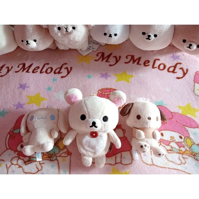 GANTUNGAN BONEKA DOMPET KECIL KORILAKKUMA ORIGINAL SANX | BRAND BORDIR (RARE)
