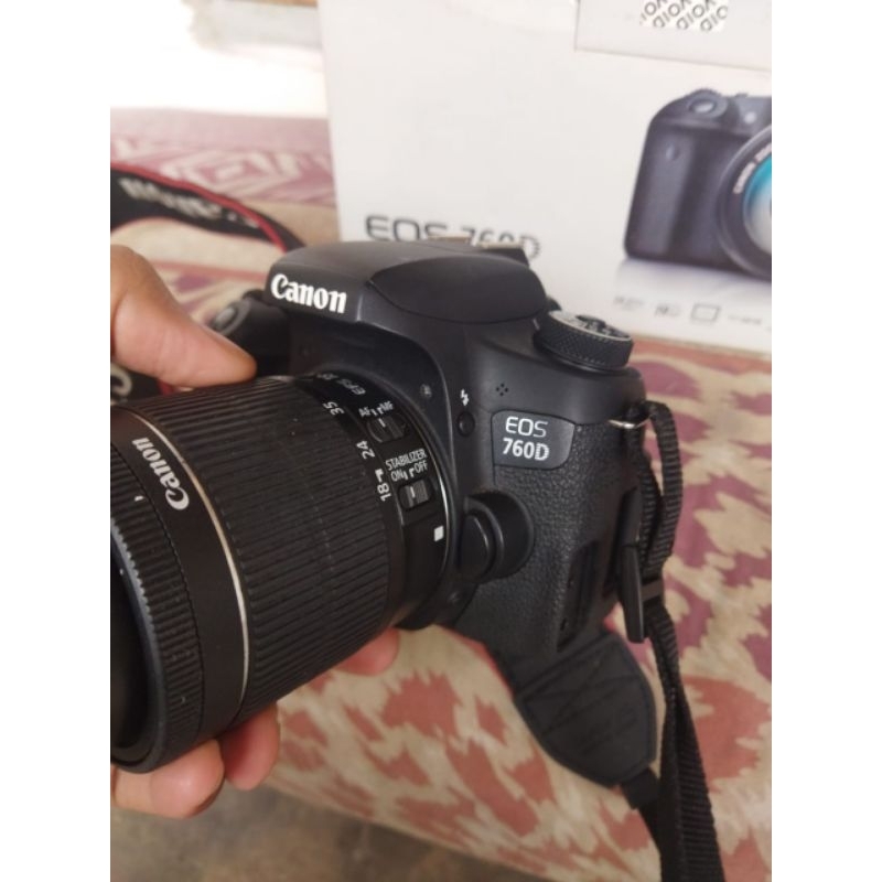 Kamera DSLR Canon EOS 760D - Fotografi Profesional dengan Sensor APS-C