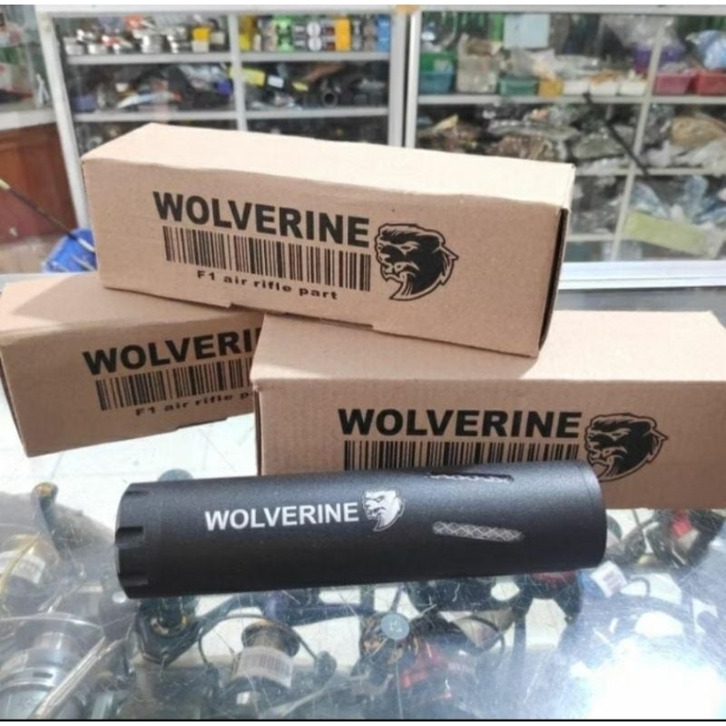 Peredam Wolverine od 38. Sangat senyap.presisi Cnc