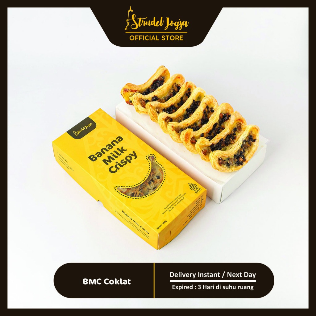 

Banana Milk Crispy Coklat - Strudel Jogja